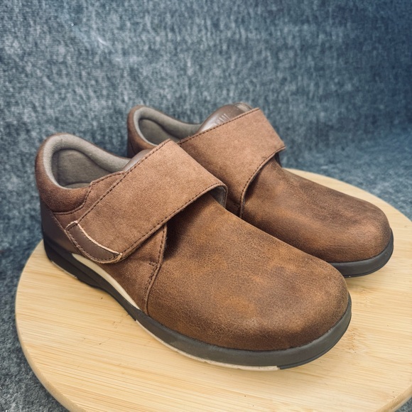 Drew Shoes - Drew Womens Moonwalk Brown Nurse Lifestyle Trainers Casual Shoes Sneakers 7.5